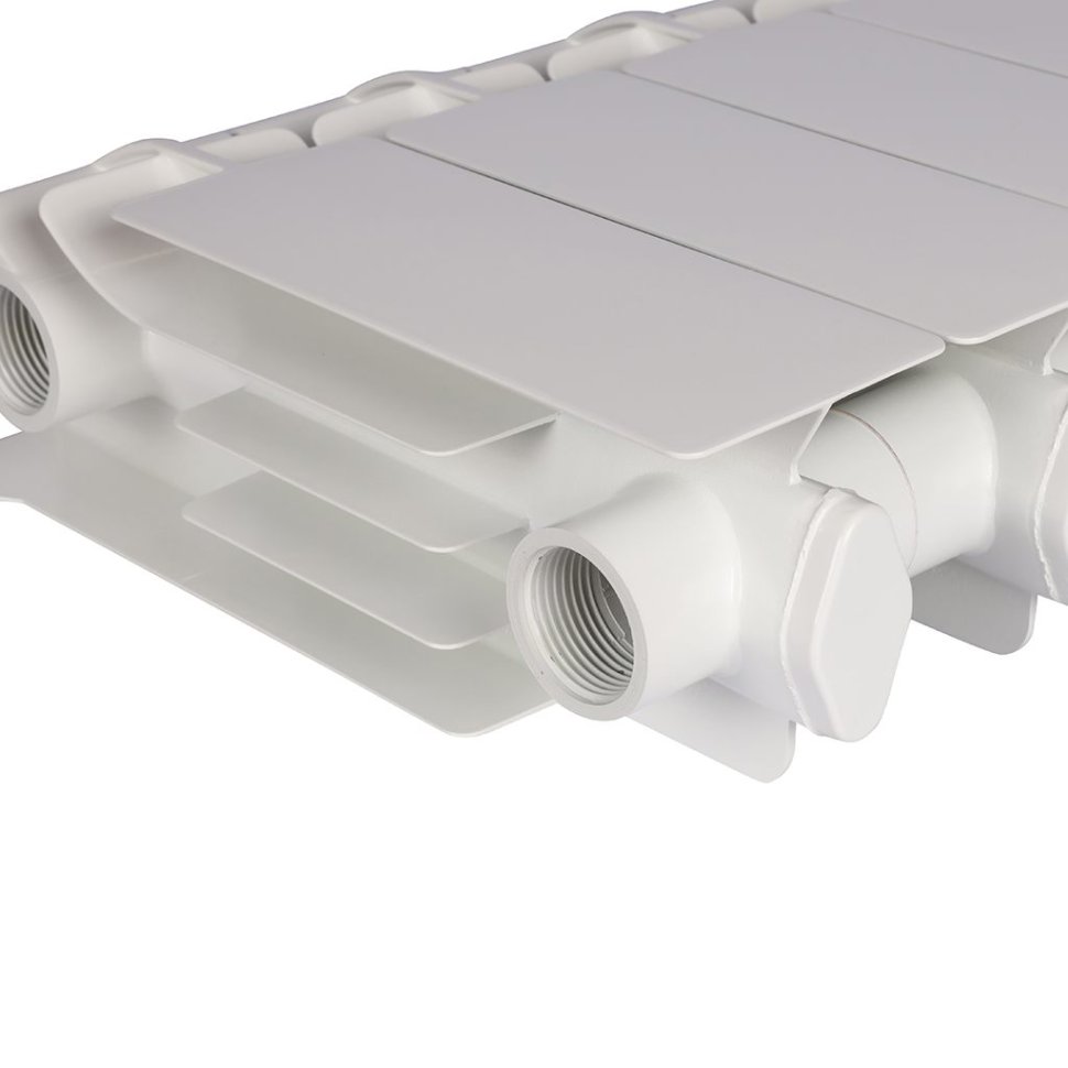 Радиатор алюминиевый Global VOX-R 200 6 секций боковое подключение белый RAL 9010 в ДНР