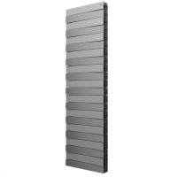 Биметаллический вертикальный радиатор Royal Thermo Piano Forte Tower Silver Satin 18 секций Биметаллический вертикальный радиатор Royal Thermo Piano Forte Tower Silver Satin 18 секций