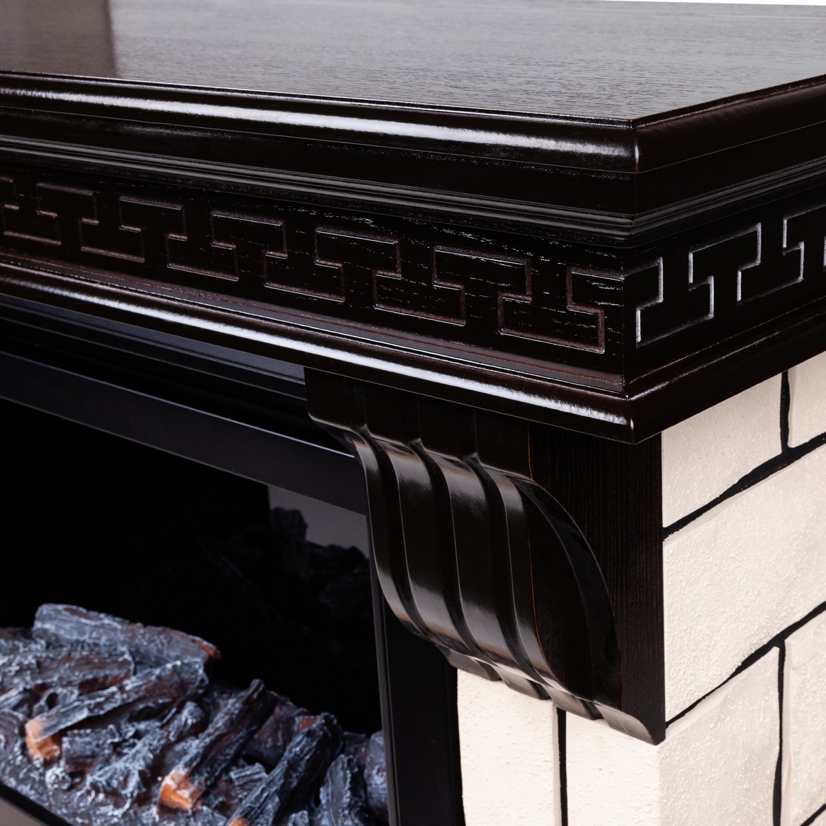 Электрокамин RealFlame Stone 26 AO античный дуб с очагом Moonblaze Black Электрокамин RealFlame Stone 26 AO античный дуб с очагом Moonblaze Black