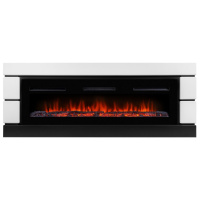 Каминокомплект Firelight Moderno Long с очагом Electrolux Infinity EFP/P-1600ULS белый в ДНР