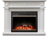 Каминокомплект RealFlame Attica 25,5 с очагом MoonBlaze S LUX Brass в ДНР