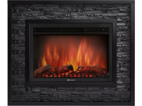Каминокомплект Firelight Loft 30 с очагом Electrolux EFP/P-3020LS камень черный/черная эмаль в ДНР