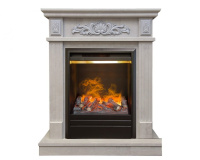 Каминокомплект RealFlame Adelaida STD/EUG WT с очагом 3D Olympic в ДНР