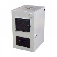 Напольный твердотопливный котел Сибирь КВО-10 в ДНР