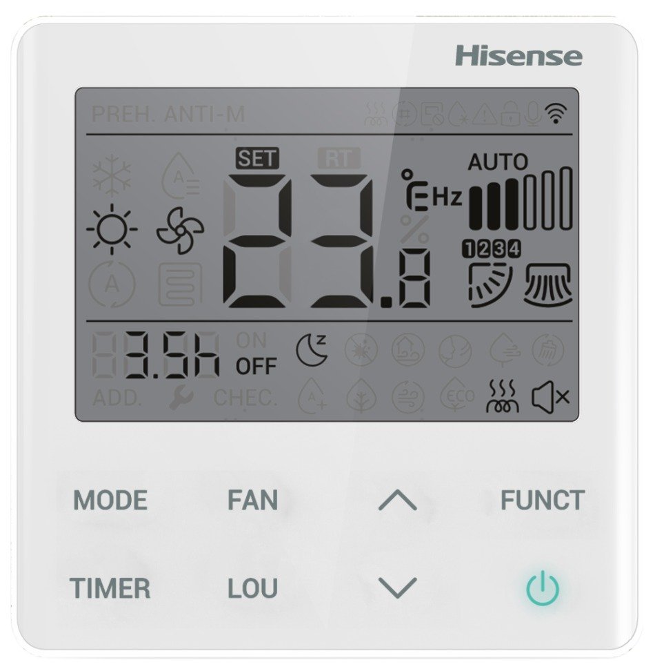 Канальная сплит-система Hisense ADT-12UX4RBL8/AUW-12U4RS8 Heavy DC Inverter R32 Wi-Fi в ДНР