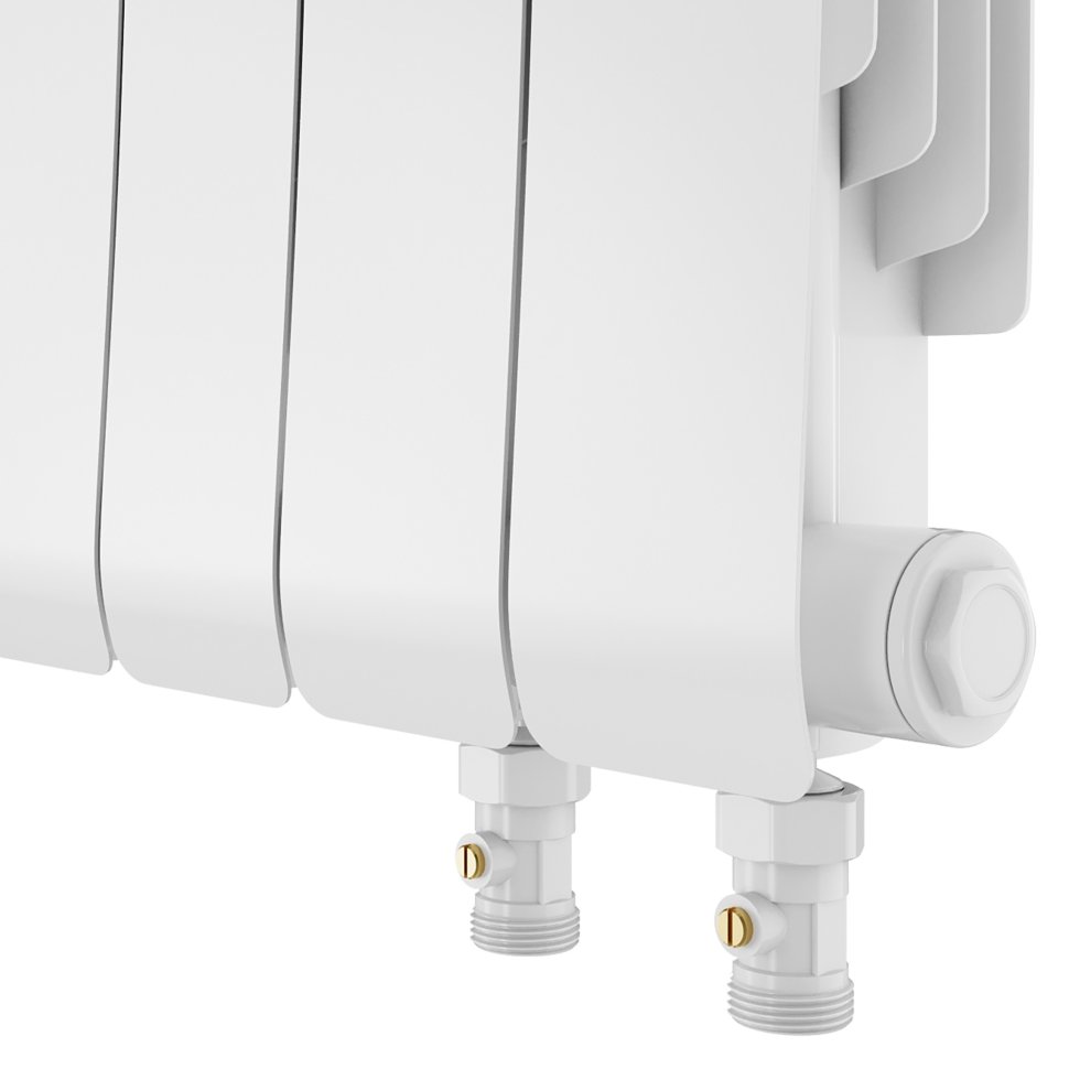 Биметаллический радиатор отопления Royal Thermo Infinity 300 Bianco Traffico VR80 6 секций в ДНР