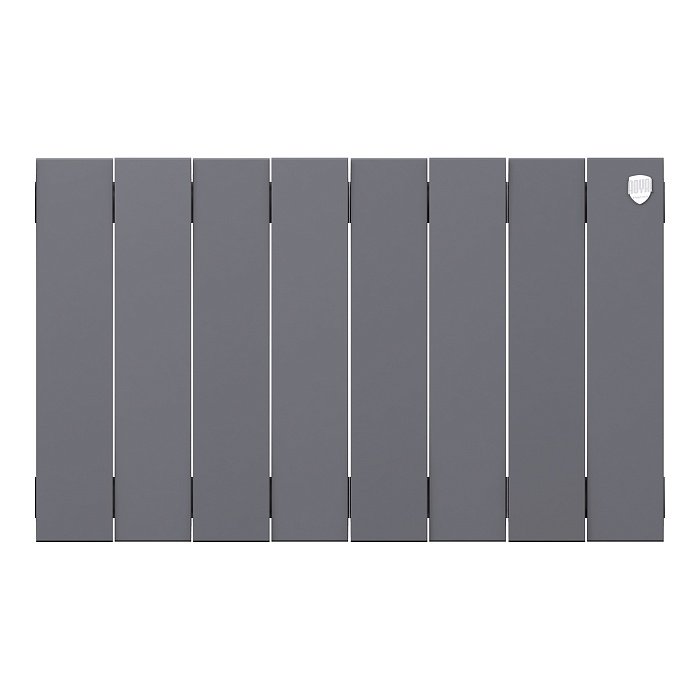 Биметаллический радиатор отопления Royal Thermo PianoForte 300 серебристый 8 секций в ДНР