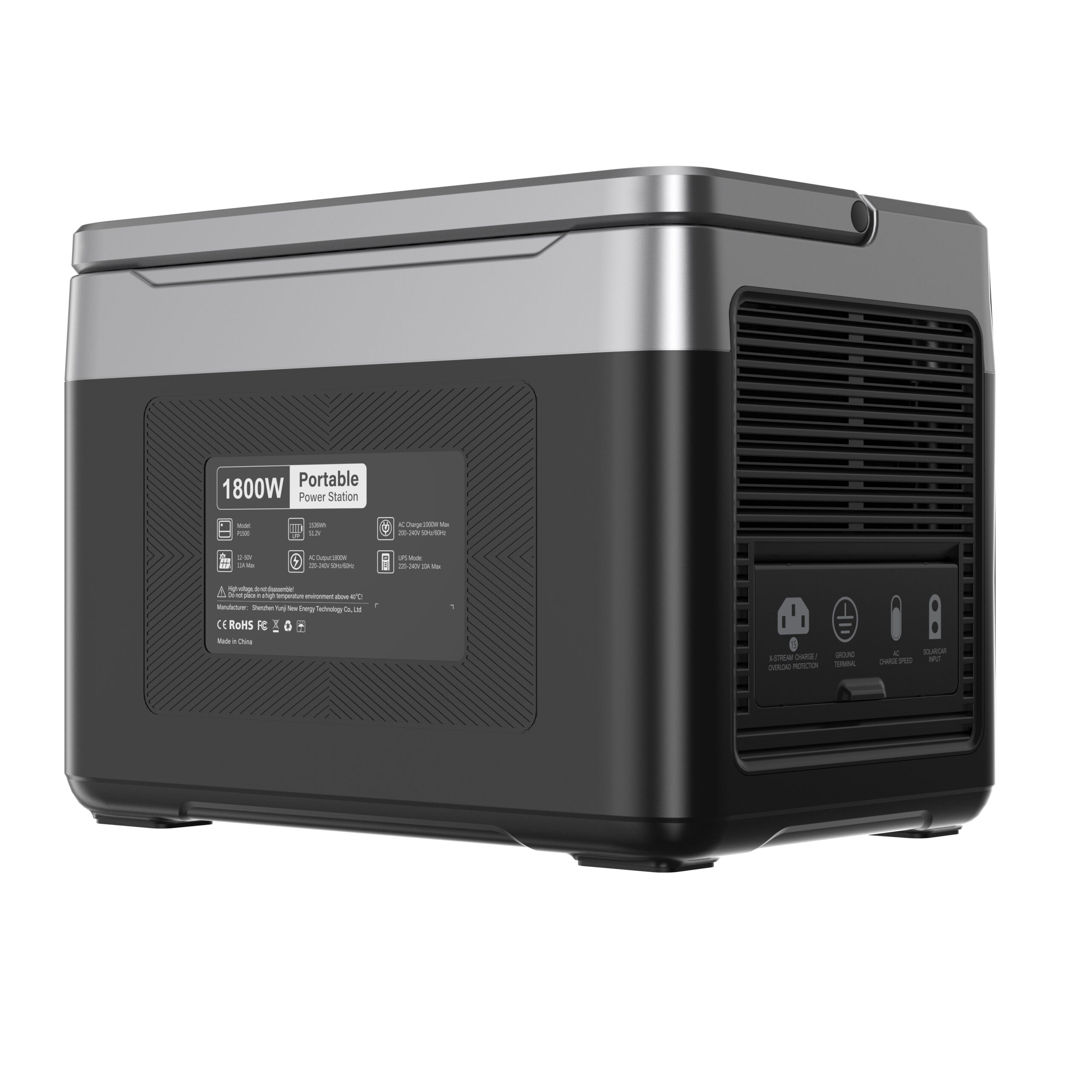 Портативная электростанция Oukitel P1500E PLUS 1800W / 1536Wh LiFePO4 в ДНР