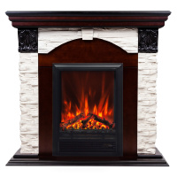 Электрокамин RealFlame Dublin Lux AO античный дуб с очагом Eugene Электрокамин RealFlame Dublin Lux AO античный дуб с очагом Eugene