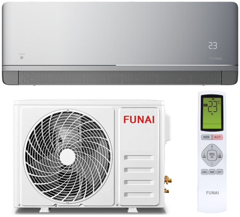 Кондиционер Funai RAC-I-KM75HP.D01/S/RAC-I-KM75HP.D01/U Kagami Inverter в ДНР