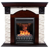 Электрокамин RealFlame Dublin Lux AO античный дуб с очагом 3D Oregan Электрокамин RealFlame Dublin Lux AO античный дуб с очагом 3D Oregan