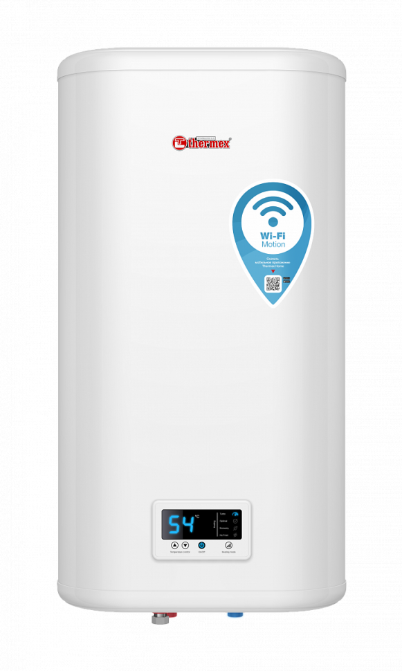 Накопительный электрический водонагреватель Thermex IF 80 V (pro) Wi-Fi Накопительный электрический водонагреватель Thermex IF 80 V (pro) Wi-Fi