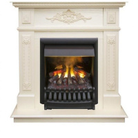 Каминокомплект RealFlame Lilian STD/EUG WT с очагом 3D Oregan в ДНР