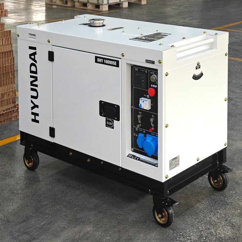 Дизельный электрогенератор Hyundai DHY 10000SE в ДНР