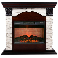 Электрокамин RealFlame Dublin Lux AO античный дуб с очагом Irvine 24 Электрокамин RealFlame Dublin Lux AO античный дуб с очагом Irvine 24