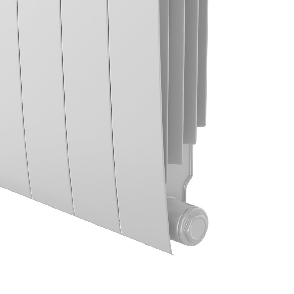 Биметаллический радиатор отопления Royal Thermo BiLiner 500 Bianco Traffico VR80 6 секций в ДНР
