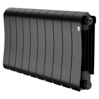 Биметаллический радиатор отопления Royal Thermo Infinity 300 10 секций Noir Sable в ДНР