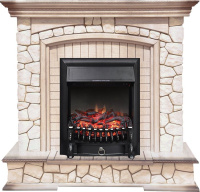 Каминокомплект Royal Flame Preston с очагом Fobos FX Black в ДНР