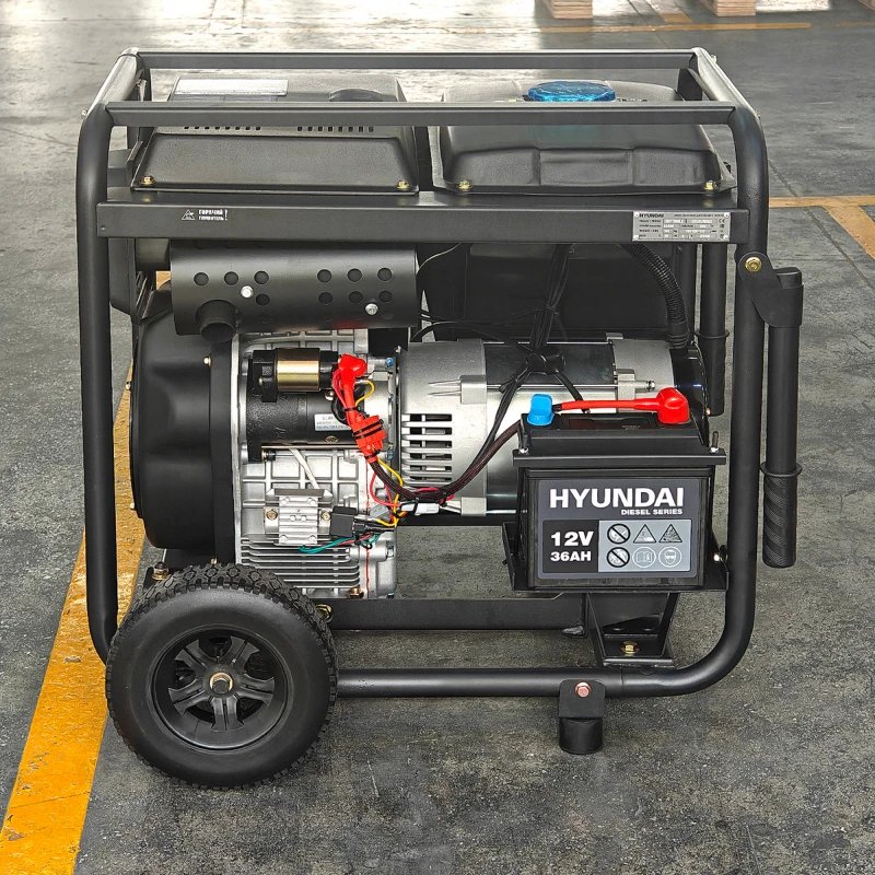 Дизельный электрогенератор Hyundai DHY 10000LE в ДНР