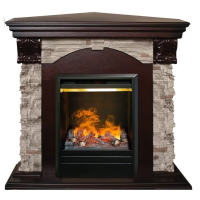 Каминокомплект RealFlame Dublin ROCK Corner STD/EUG AO с очагом 3D Olympic в ДНР