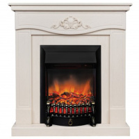 Каминокомплект RealFlame Junona WT с очагом Fobos Lux Black S в ДНР