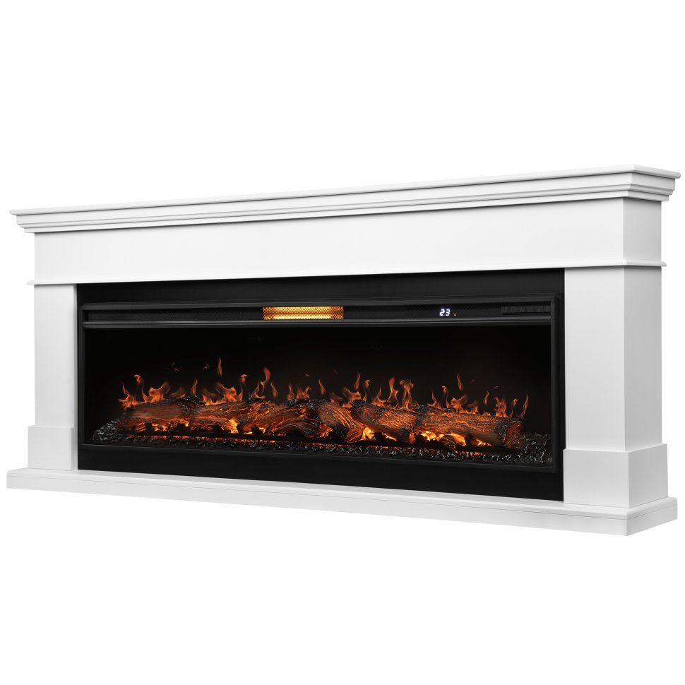 Каминокомплект Royal Thermo Aurora RTFP/P-AR60LS + портал Firelight California 60 W белый в ДНР