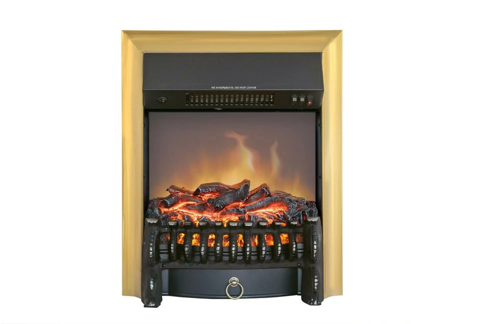 Каминокомплект Royal Flame California STD CRM (Разборный) с очагом Fobos FX M Brass санд антрацит в ДНР