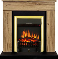 Каминокомплект Royal Flame Bergen c очагом Fobos FX Brass дуб галифакс в ДНР