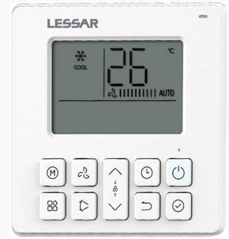 Напольно-потолочная сплит-система Lessar LS-HE24TWE2/LU-HE24UWE2 Eco Energy в ДНР