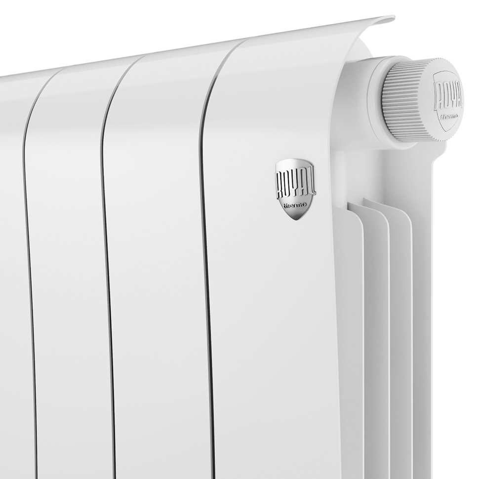 Биметаллический радиатор отопления Royal Thermo Infinity 300 Bianco Traffico VR80 6 секций в ДНР