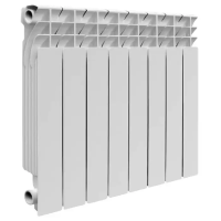 Радиатор алюминиевый ROMMER Al Plus 500 x8 Радиатор алюминиевый ROMMER Al Plus 500 x8