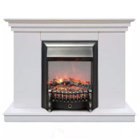Каминокомплект Хорошие Камины Марс с очагом RealFlame Fobos Lux BL S белый в ДНР