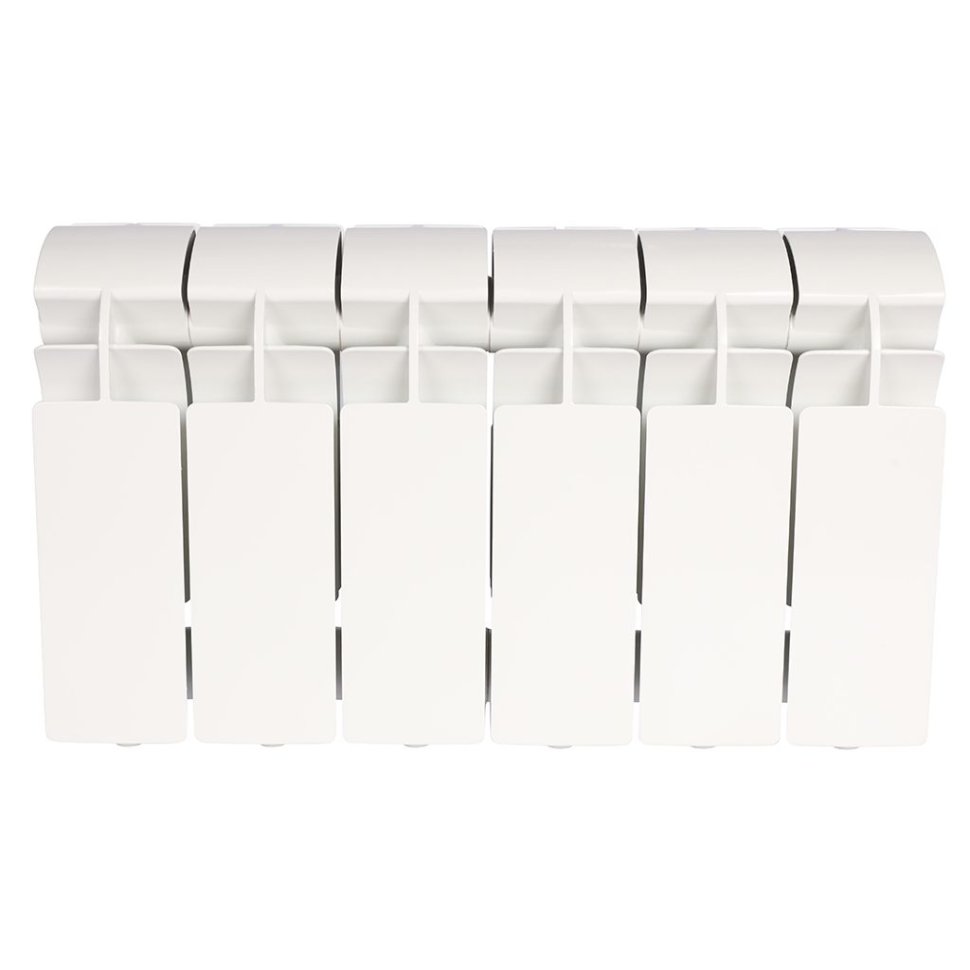 Радиатор алюминиевый Global VOX-R 200 6 секций боковое подключение белый RAL 9010 в ДНР