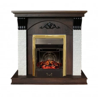 Каминокомплект RealFlame Corfino NT с очагом Majestic Lux Brass S в ДНР