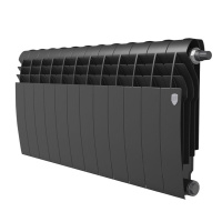 Биметаллический радиатор отопления Royal Thermo BiLiner 350 Noir Sable VR80 12 секций в ДНР