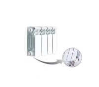 Биметаллический радиатор отопления RIFAR BASE VENTIL L 200 x4 Биметаллический радиатор отопления RIFAR BASE VENTIL L 200 x4