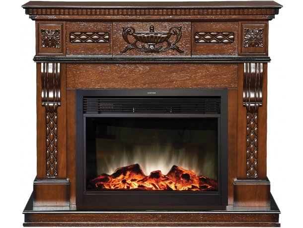 Каминокомплект RealFlame Corsica Lux 25,5 с очагом MoonBlaze S LUX Black в ДНР