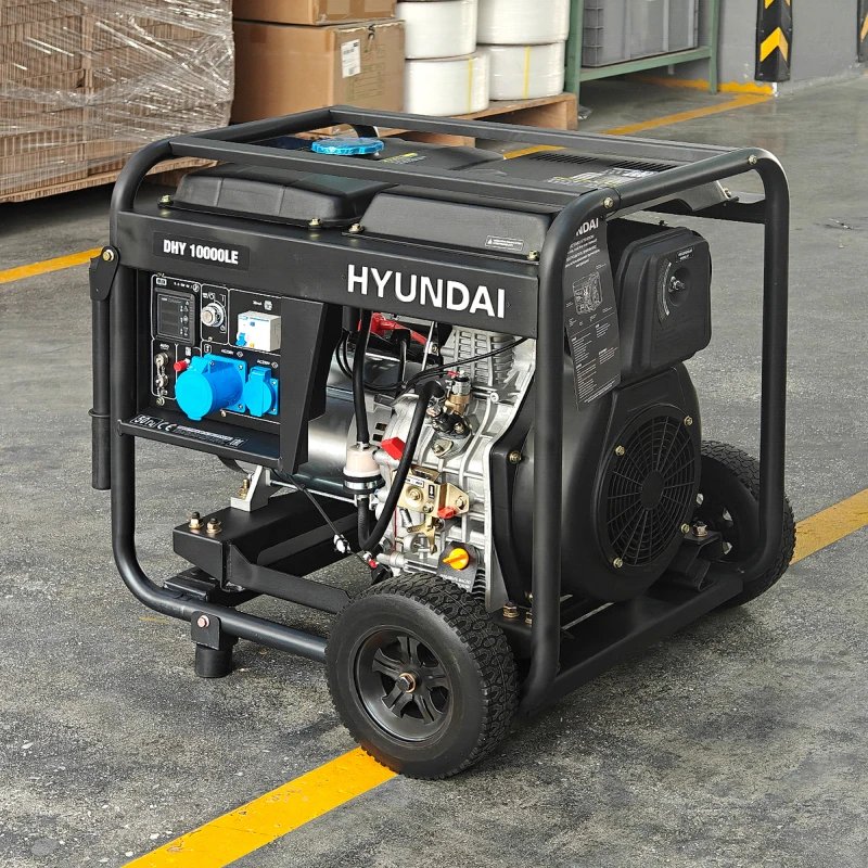 Дизельный электрогенератор Hyundai DHY 10000LE в ДНР
