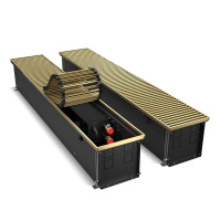 Внутрипольный конвектор Royal Thermo Atrium 190/200/1100-DG-U-AU Внутрипольный конвектор Royal Thermo Atrium 190/200/1100-DG-U-AU