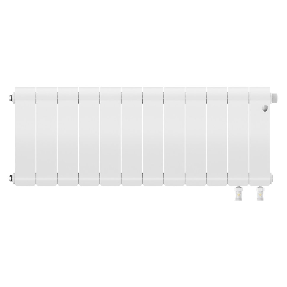 Биметаллический радиатор отопления Royal Thermo Infinity 300 Bianco Traffico VR80 12 секций в ДНР