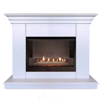 Каминокомплект Хорошие Камины Марс с очагом Firelight BFP/P-2520 белое дерево в ДНР