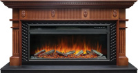 Каминокомплект Royal Flame Carlyle с очагом Vision 42 LOG LED орех с черным в ДНР