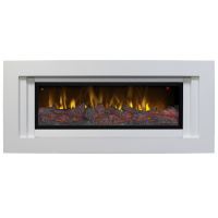 Электрокамин RealFlame Stockholm WT белый с очагом Beverly 1000 Электрокамин RealFlame Stockholm WT белый с очагом Beverly 1000