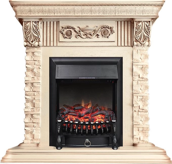 Каминокомплект Royal Flame Luxemburg с очагом Fobos FX Black в ДНР
