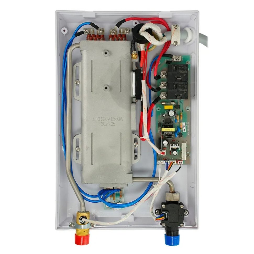Проточный электрический водонагреватель Primoclima Vita 8.5 кВт белый в ДНР