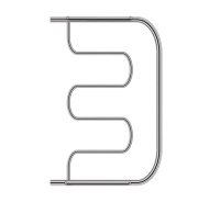 Водяной полотенцесушитель Primoclima Astra Ф water Inox 60*40 в ДНР