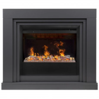 Каминокомплект RealFlame Stanley 26 GR с очагом Helios 26 SBG 3D в ДНР