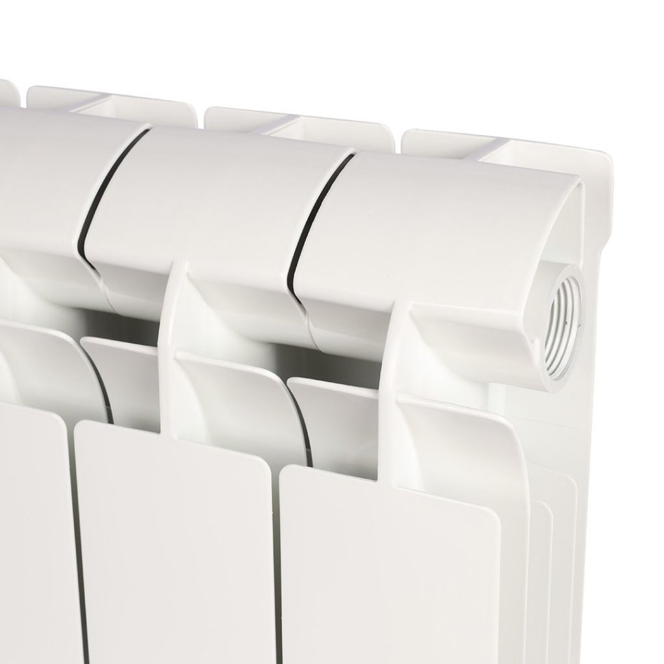 Радиатор алюминиевый Global VOX-R 200 6 секций боковое подключение белый RAL 9010 в ДНР