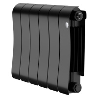 Биметаллический радиатор отопления Royal Thermo Infinity 300 6 секций Noir Sable в ДНР