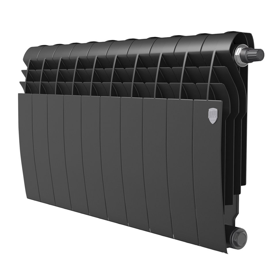 Биметаллический радиатор отопления Royal Thermo BiLiner 350 Noir Sable VR80 10 секций в ДНР